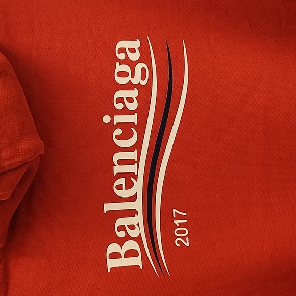 Preloved Balenciaga Hoodie Oversized XS - Picture 4 of 10